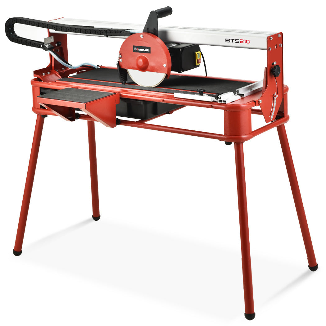 NNEMB 800W Electric Tile Saw Cutter with 200mm (8) Blade-720mm Cutting Length-Side Extension Table-0