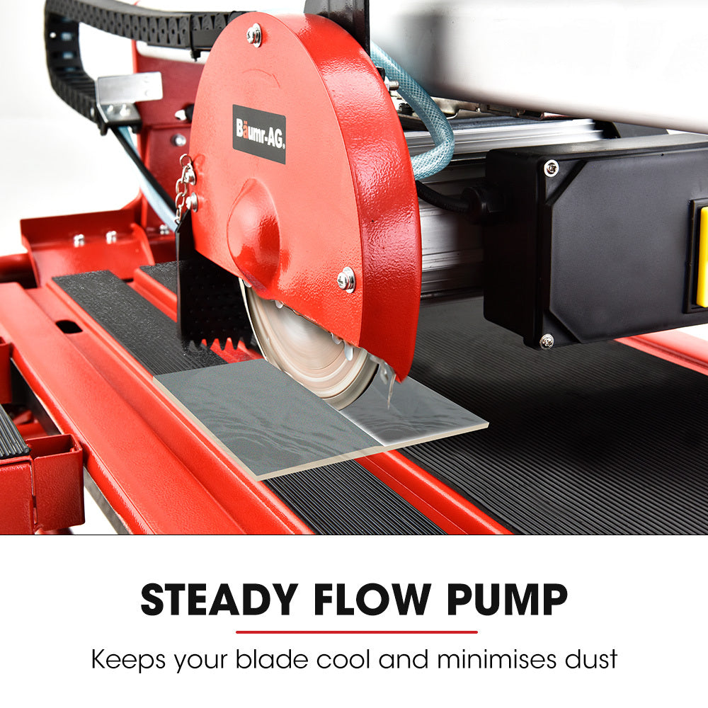 NNEMB 800W Electric Tile Saw Cutter with 200mm (8) Blade-720mm Cutting Length-Side Extension Table-3