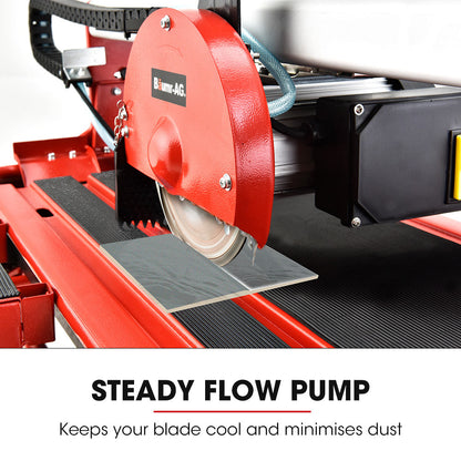 NNEMB 800W Electric Tile Saw Cutter with 200mm (8) Blade-720mm Cutting Length-Side Extension Table-3