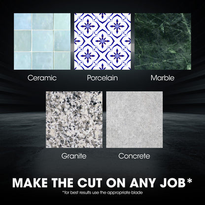 NNEMB 800W Electric Tile Saw Cutter with 200mm (8) Blade-720mm Cutting Length-Side Extension Table-4